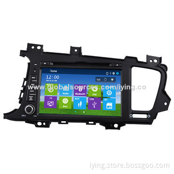 Touch Screen 2 DIN Car DVD for KIA K5, with GOS, Built-in Bluetooth TV